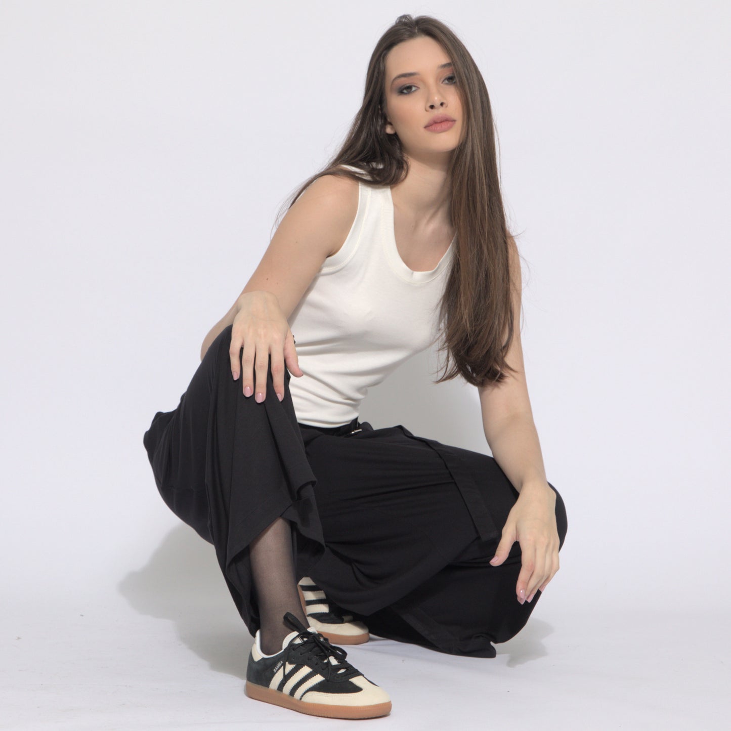Kayla - Regata em malha canelada
