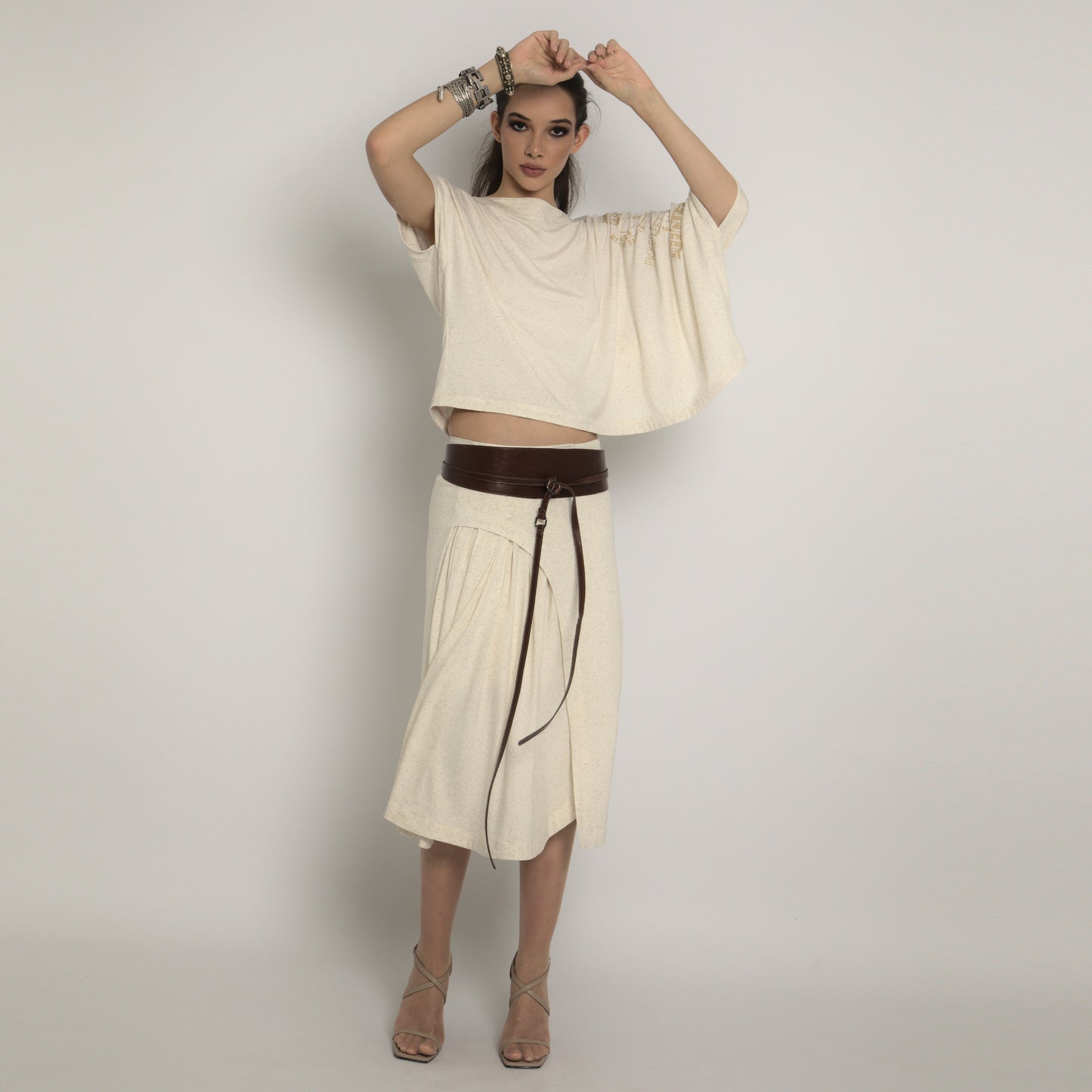 Yasmin - Saia assimétrica midi