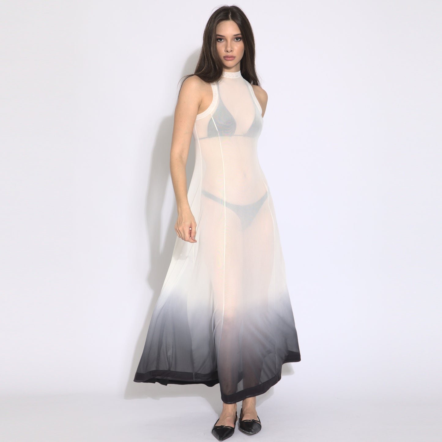 Mesh Dress - veste em tule (segunda pele)