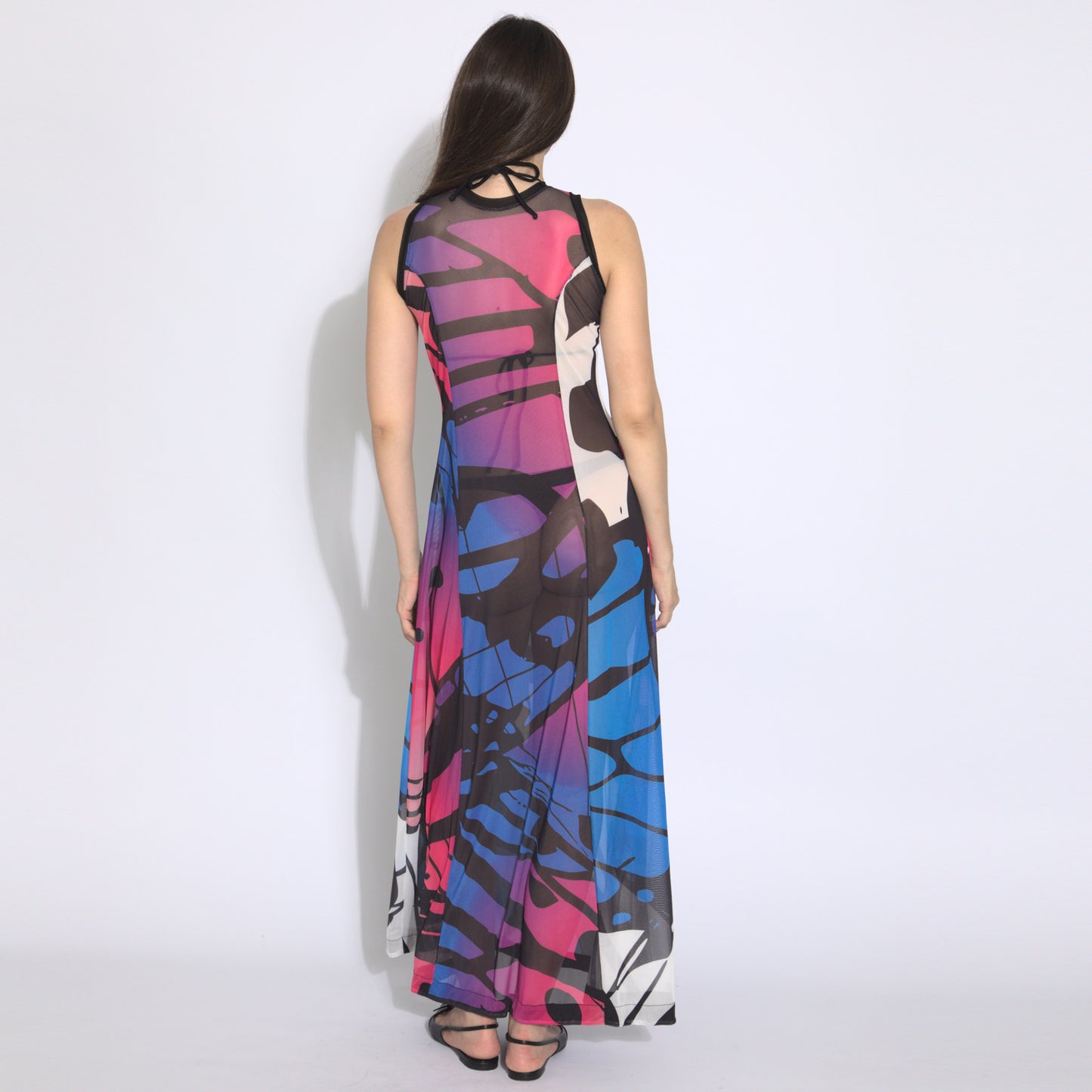 Mesh Dress - veste em tule (segunda pele)