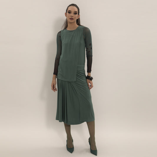 Yasmin - Saia assimétrica midi
